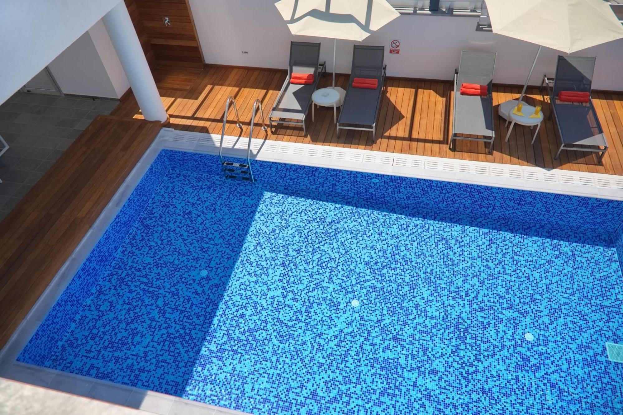 Seaview Luxury Villa Jacuzzi & Pool! 2 Min Beach Protaras Exteriör bild