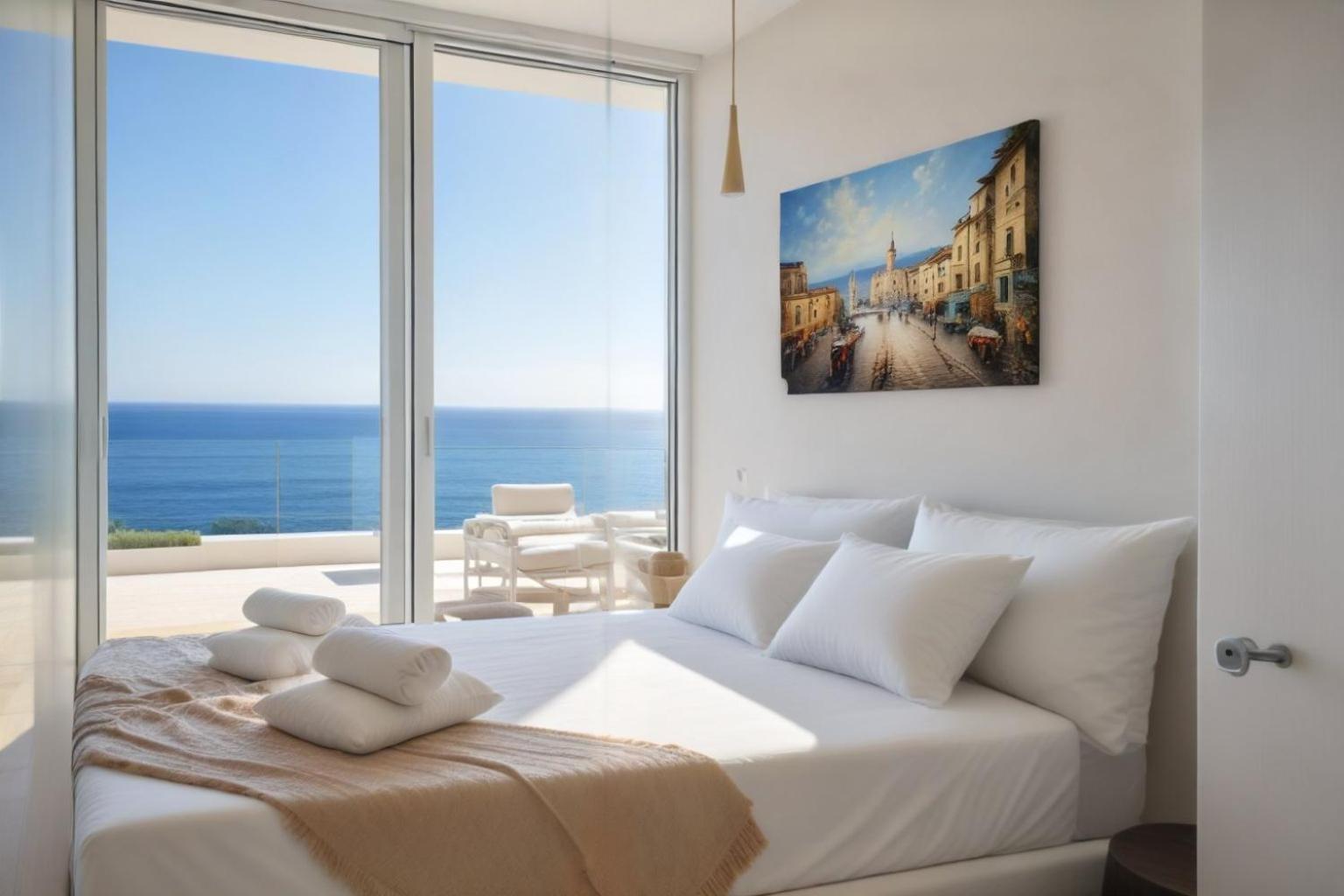 Seaview Luxury Villa Jacuzzi & Pool! 2 Min Beach Protaras Exteriör bild